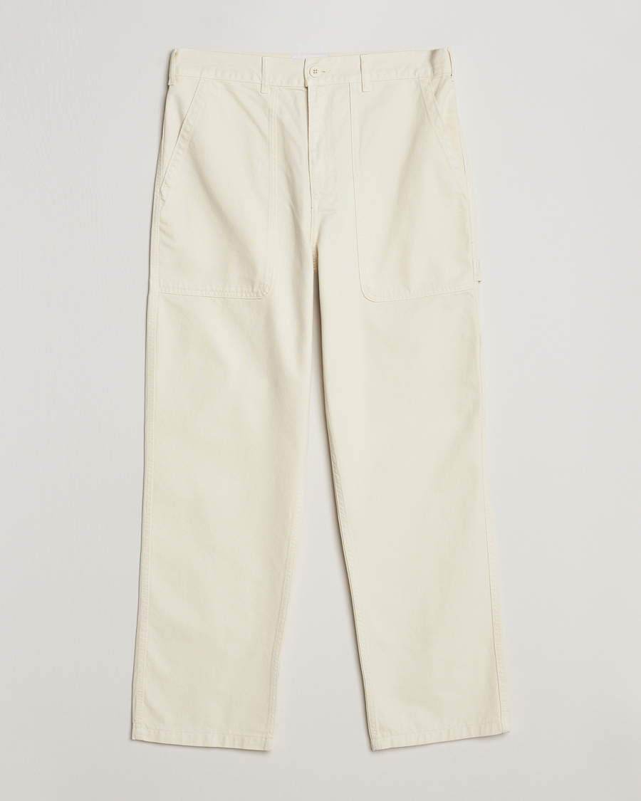 Forøge med hensyn til bemærkning Palmes Broom Trousers Off White - CareOfCarl.dk