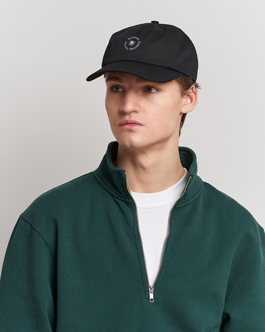 Herre | Palmes Circle 6-Panel Cap Black | Palmes | Circle 6-Panel Cap Black