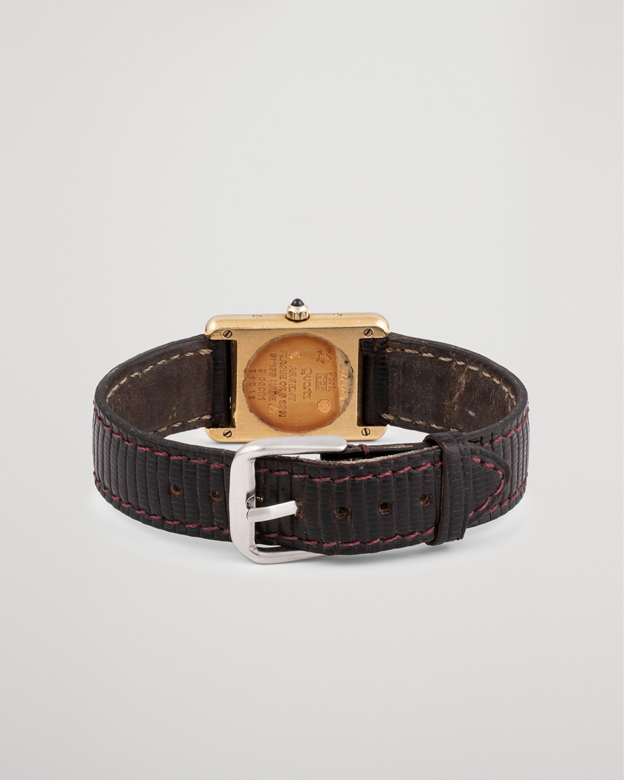 Brugt: | Tidligere solgte | Cartier Pre-Owned | Must de Cartier Tank Gold Brown