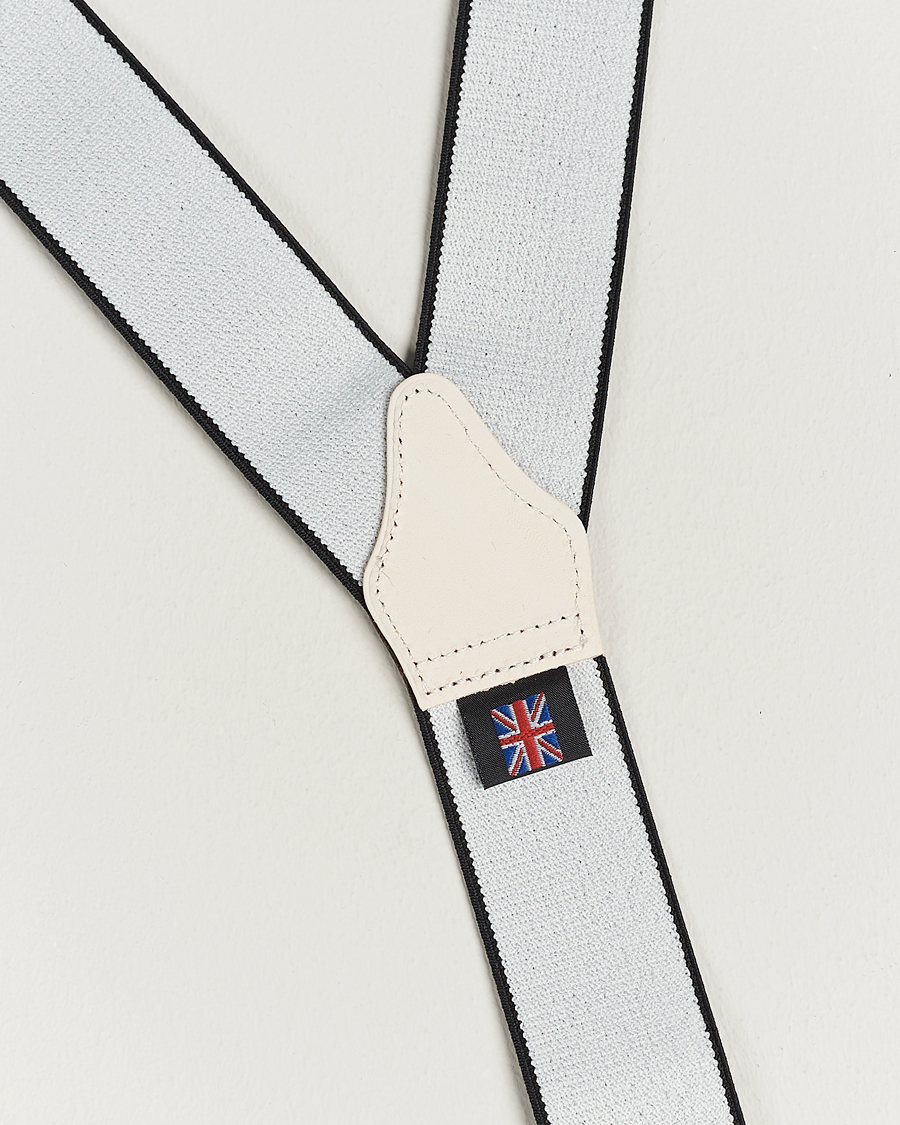 Herre | Albert Thurston Elastic Medallion Printed Braces 35mm Wine | Albert Thurston | Elastic Medallion Printed Braces 35mm Wine