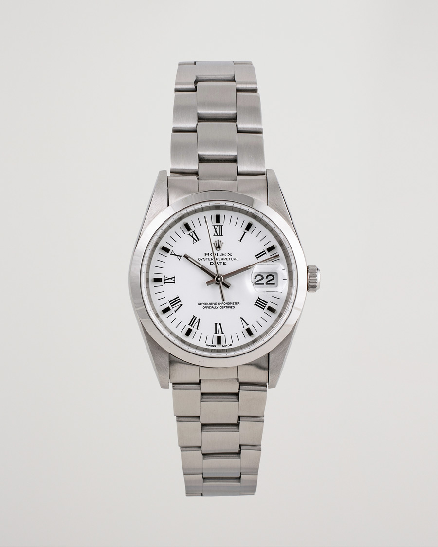 Herre | Pre-Owned & Vintage Watches | Rolex Pre-Owned | Date 15200 Oyster Perpetual Steel White