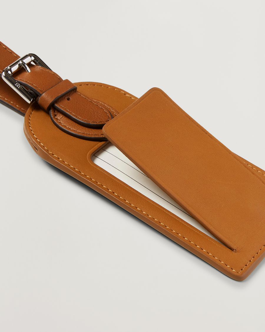 Herre | Ralph Lauren Home Toledo Luggage Tag Saddle Brown | Ralph Lauren Home | Toledo Luggage Tag Saddle Brown