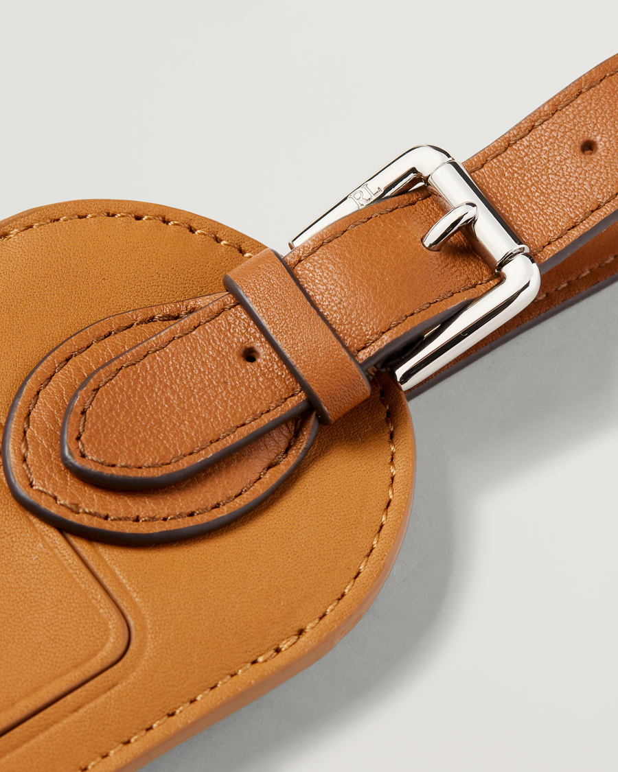 Herre | Ralph Lauren Home Toledo Luggage Tag Saddle Brown | Ralph Lauren Home | Toledo Luggage Tag Saddle Brown