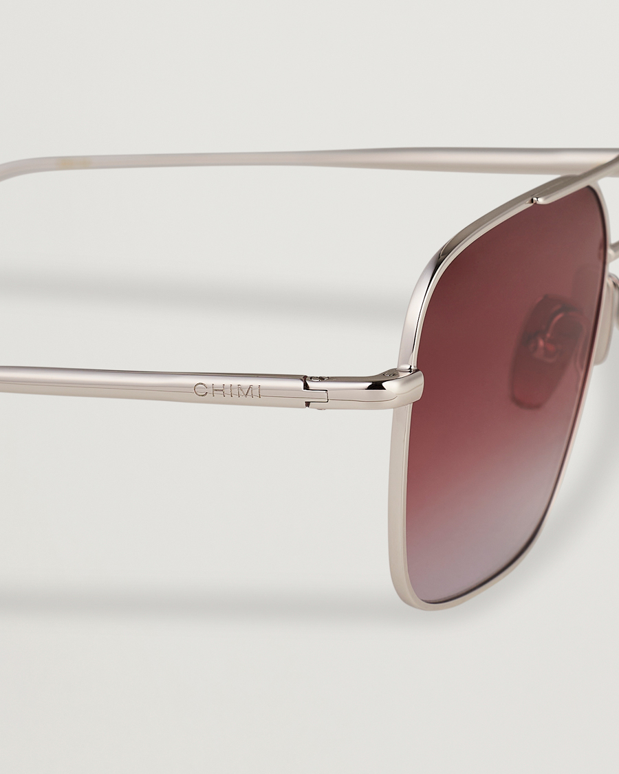 Herre | CHIMI Aviator Sunglasses Frosted Red | CHIMI | Aviator Sunglasses Frosted Red