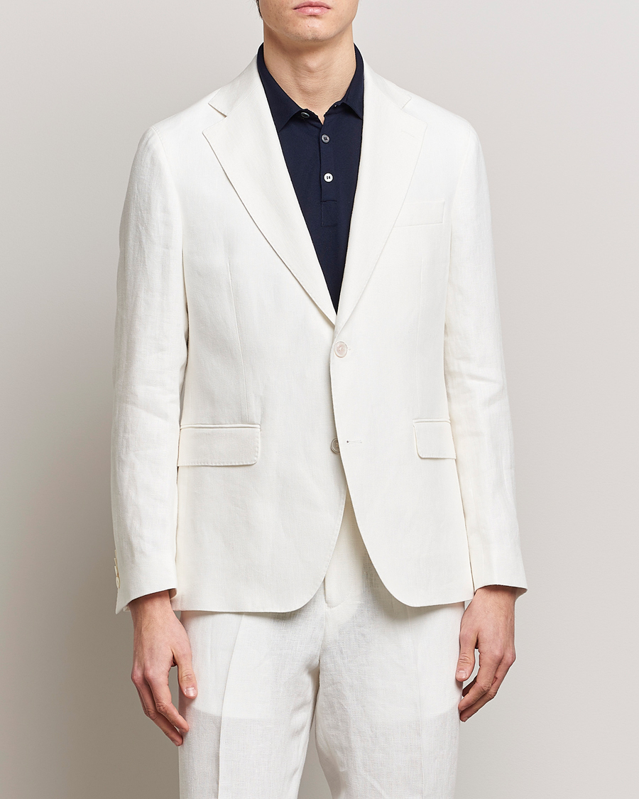 Oscar Jacobson Fogerty Linen White - CareOfCarl.dk