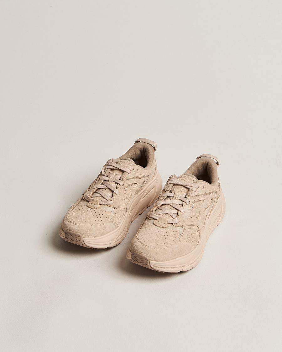 Herre | Clifton L Suede Shifting Sand/Dune | Hoka One One | Clifton L Suede Shifting Sand/Dune