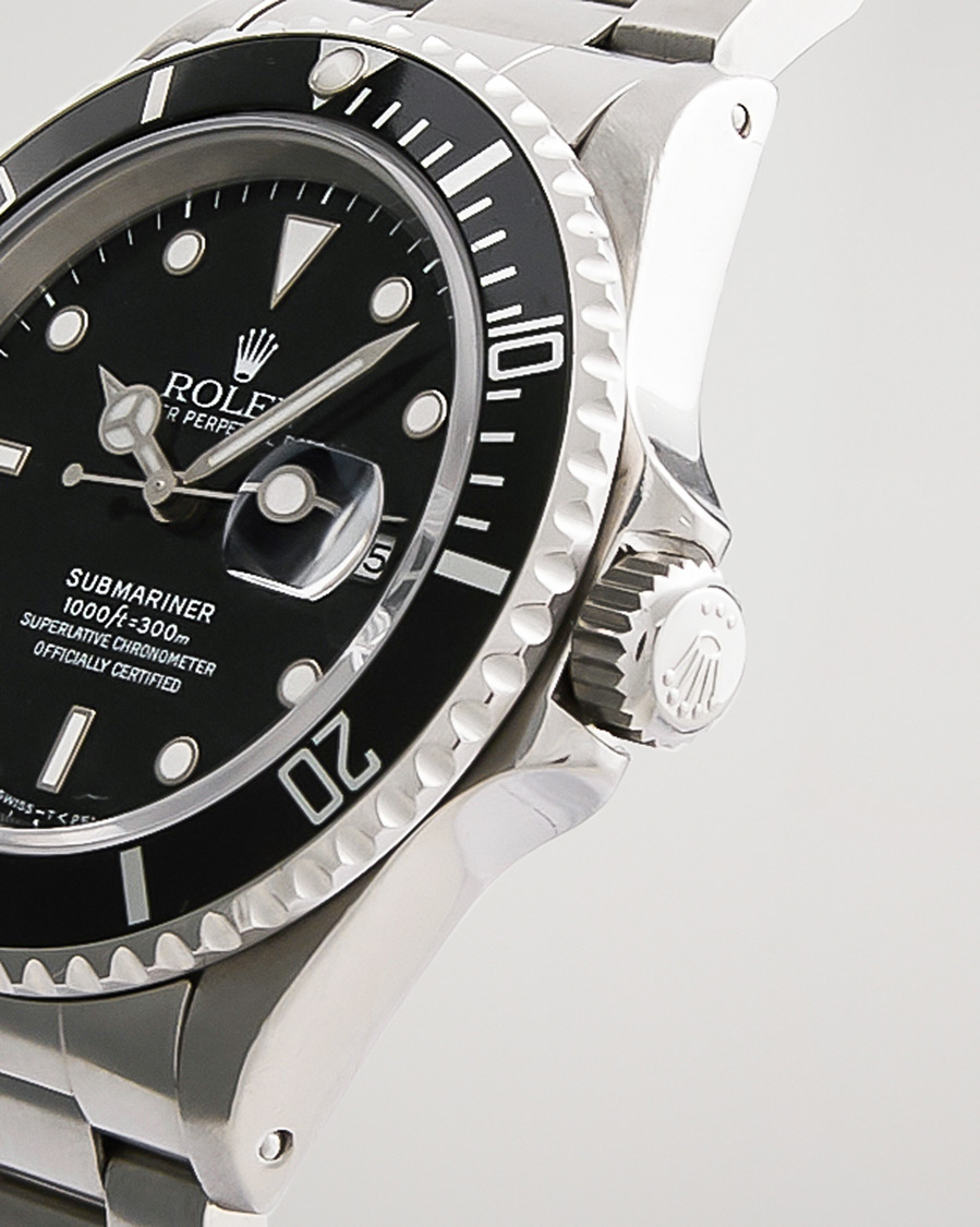 Herre | Pre-Owned & Vintage Watches | Rolex Pre-Owned | Submariner Date 16610 Steel Black