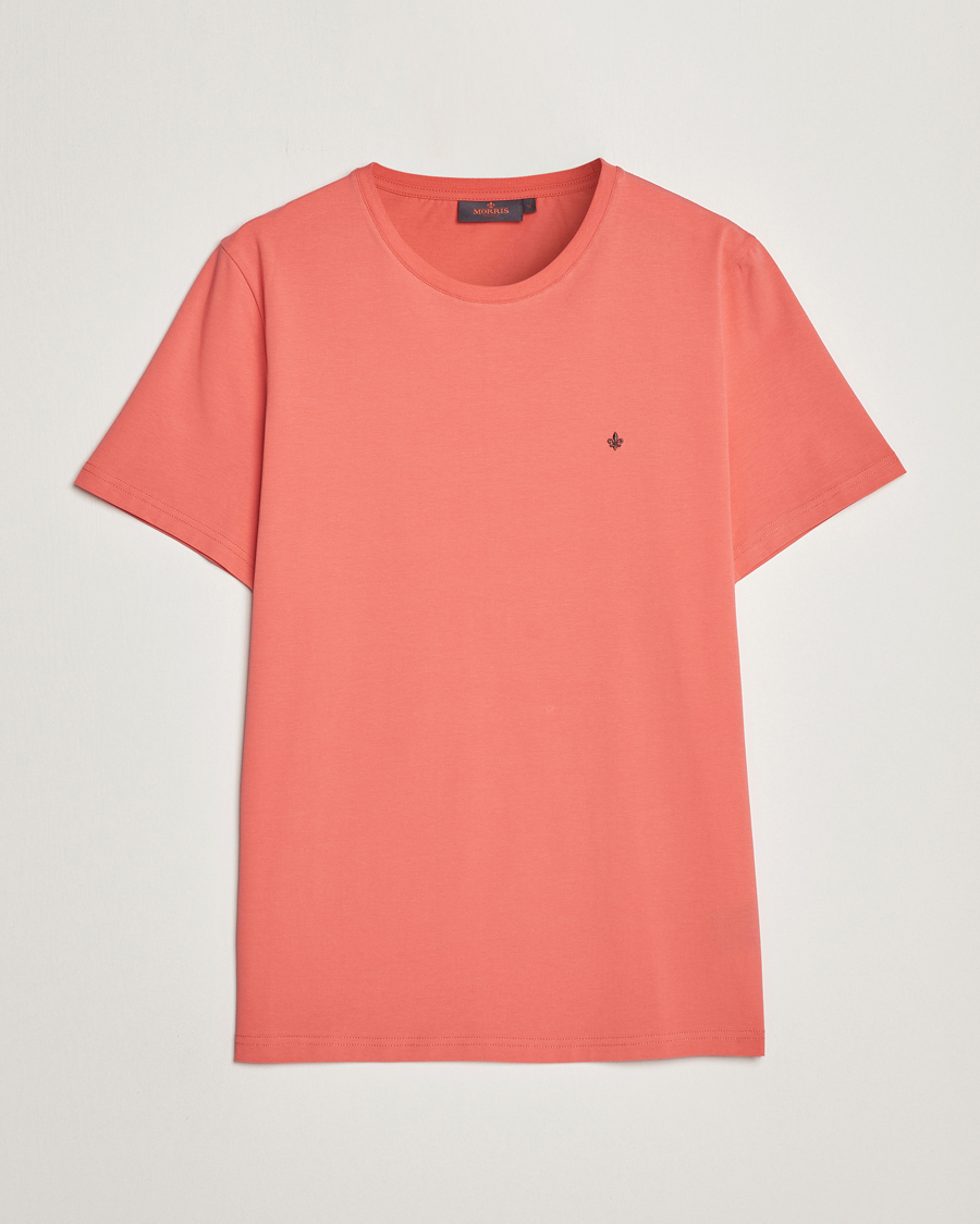 Herre | T-Shirts | Morris | James Cotton T-Shirt Cerise