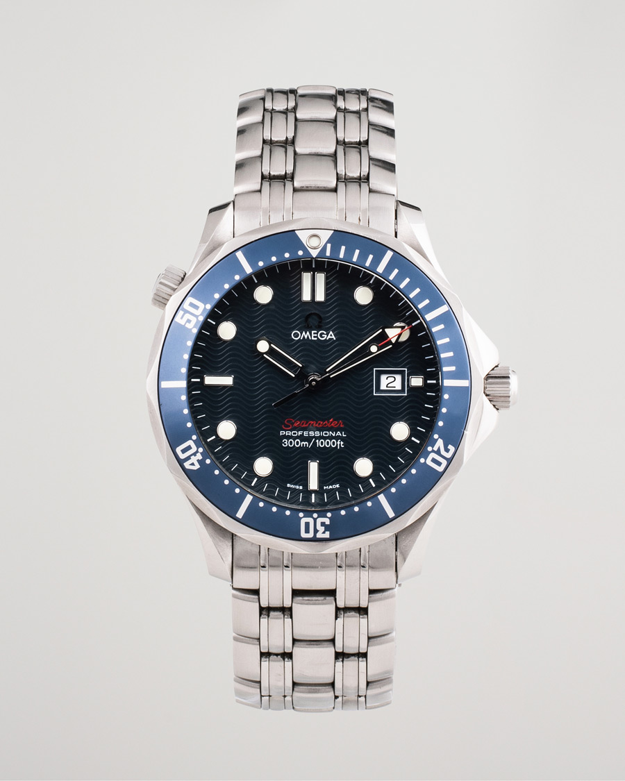 Herre | Pre-Owned & Vintage Watches | Omega Pre-Owned | Seamaster Diver 300M 22218000 Steel Blue