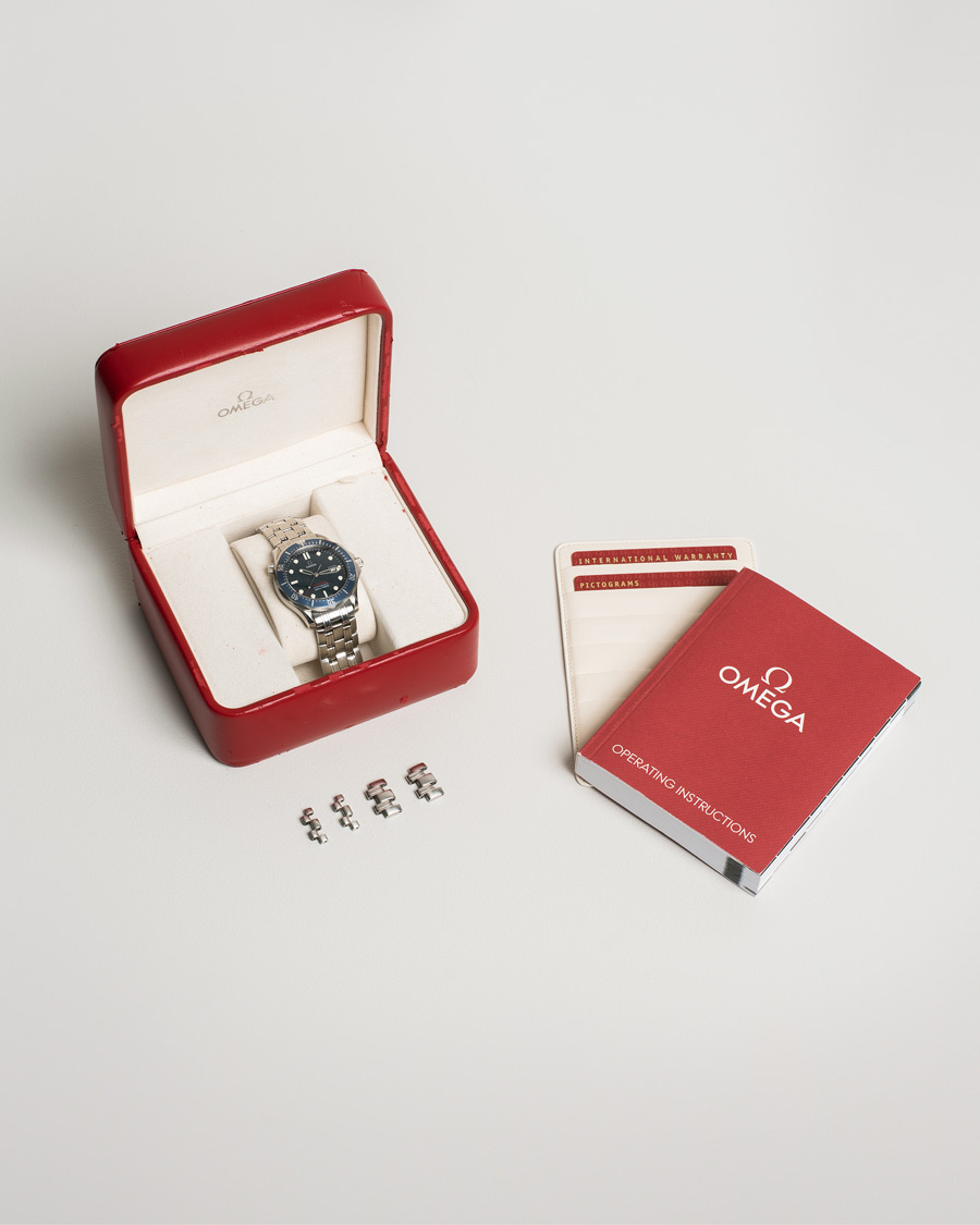 Herre | Pre-Owned & Vintage Watches | Omega Pre-Owned | Seamaster Diver 300M 22218000 Steel Blue