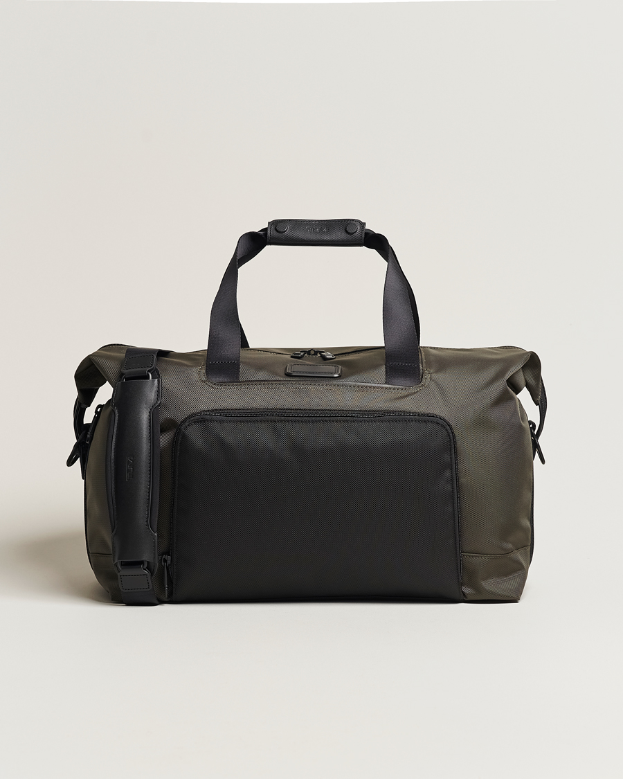 Herre | TUMI Alpha 3 Double Expansion Satchel Olive Night | TUMI | Alpha 3 Double Expansion Satchel Olive Night