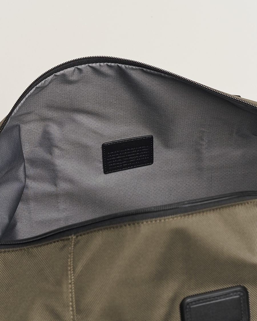 Herre | TUMI Alpha 3 Double Expansion Satchel Olive Night | TUMI | Alpha 3 Double Expansion Satchel Olive Night