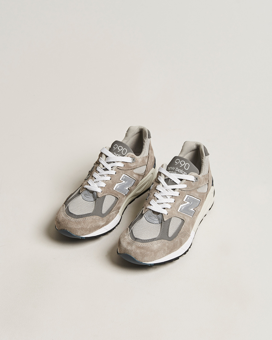 Herre | Sneakers | New Balance | Made In USA 990 Sneakers Grey/White