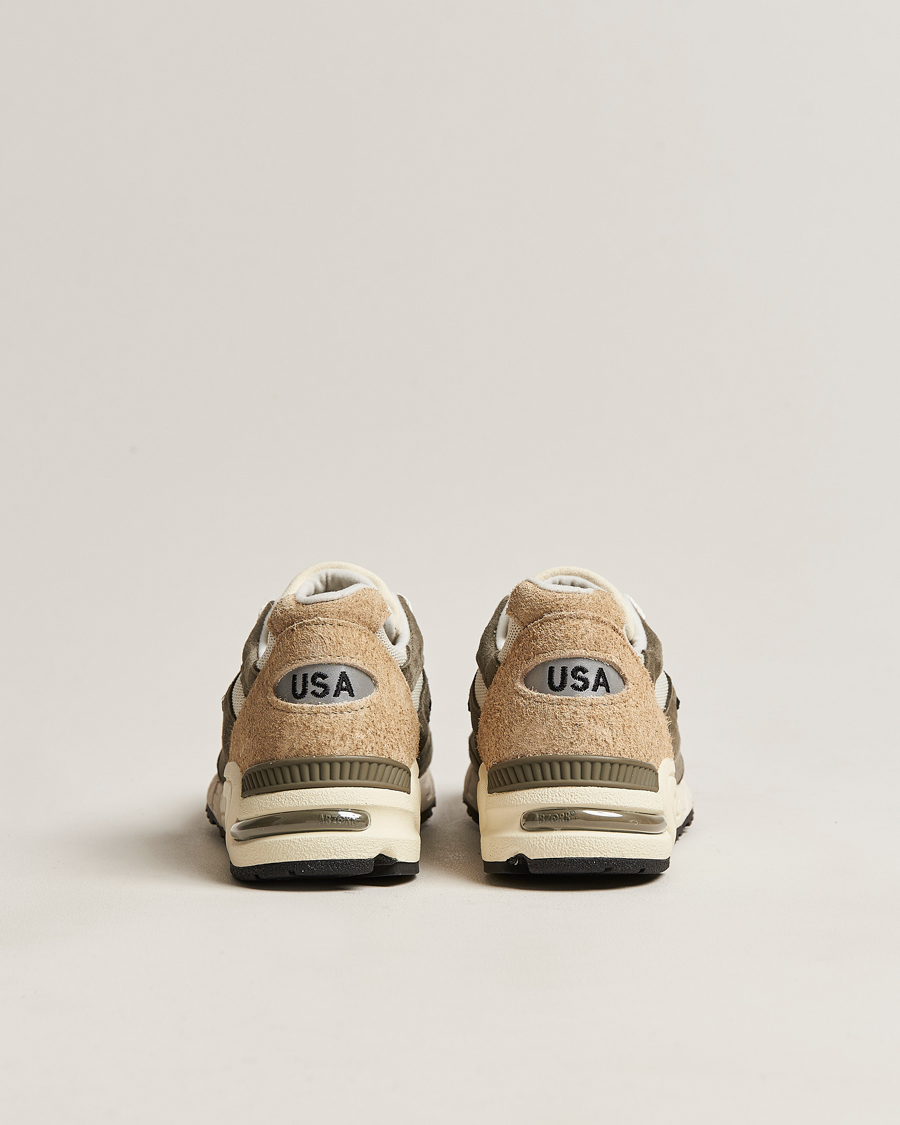 Herre | New Balance Made In USA 990 Sneakers Khaki/Beige | New Balance | Made In USA 990 Sneakers Khaki/Beige