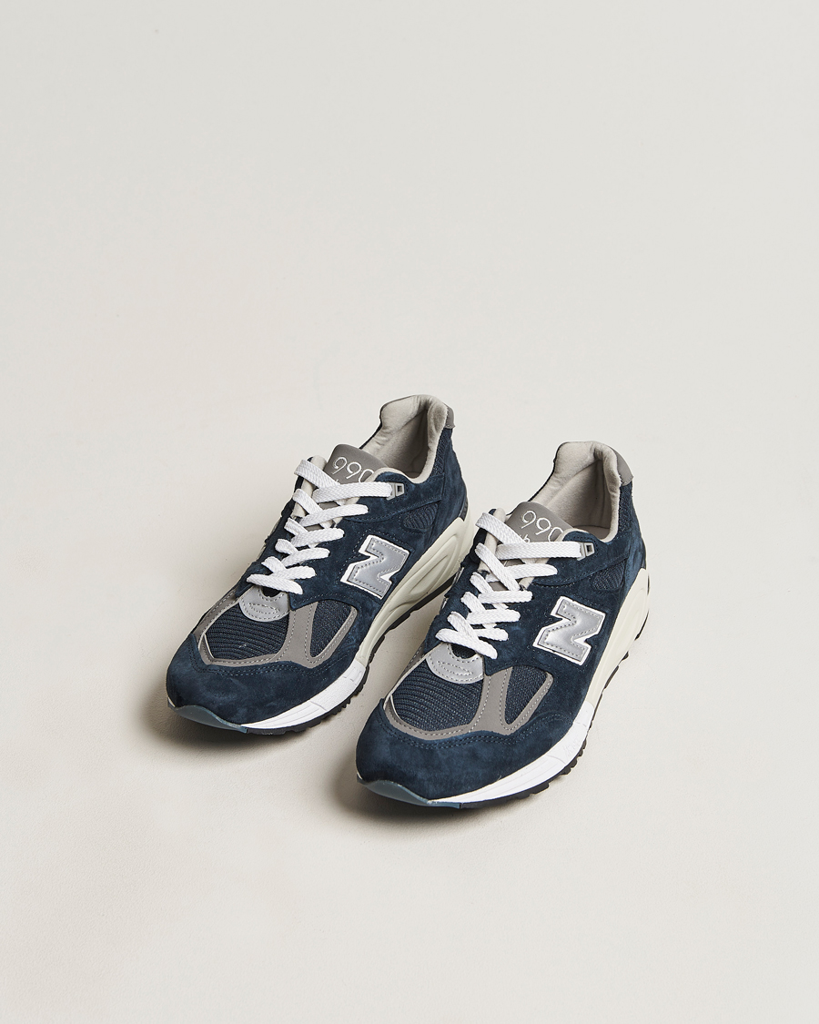 Herre | New Balance | New Balance | Made In USA 990 Sneakers Navy