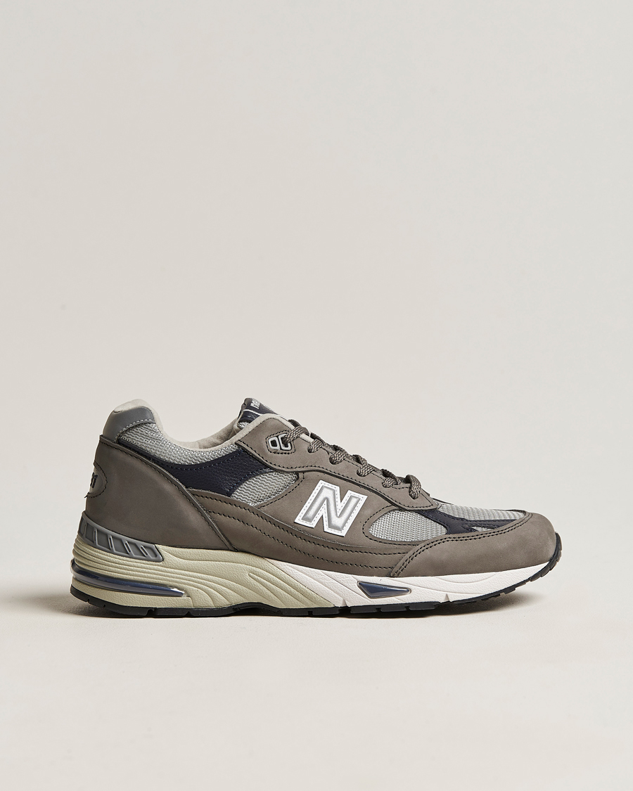 Herre | New Balance Made In UK 991 Sneakers Castlerock/Navy | New Balance | Made In UK 991 Sneakers Castlerock/Navy
