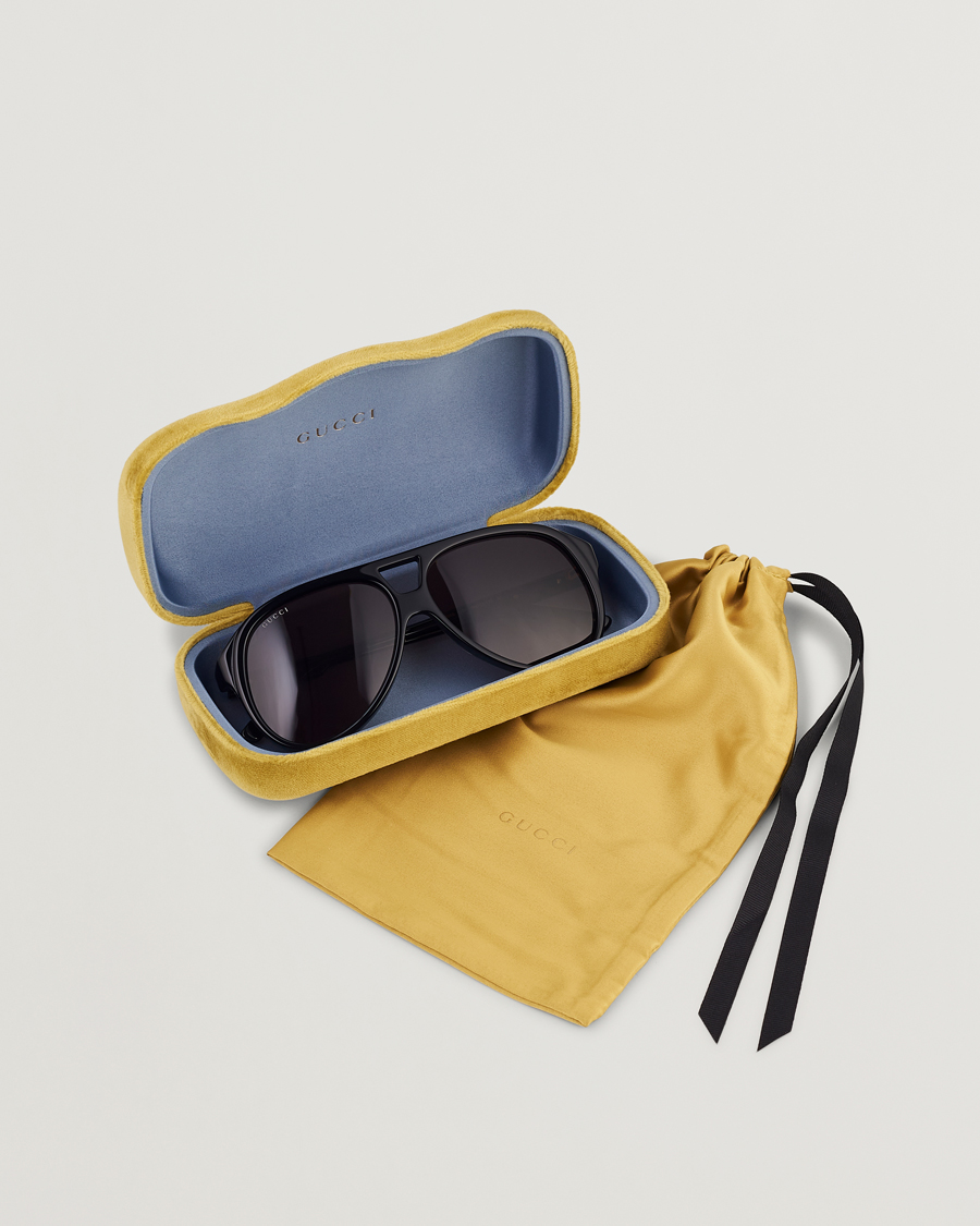 Herre | Gucci GG1286S Sunglasses Black | Gucci | GG1286S Sunglasses Black