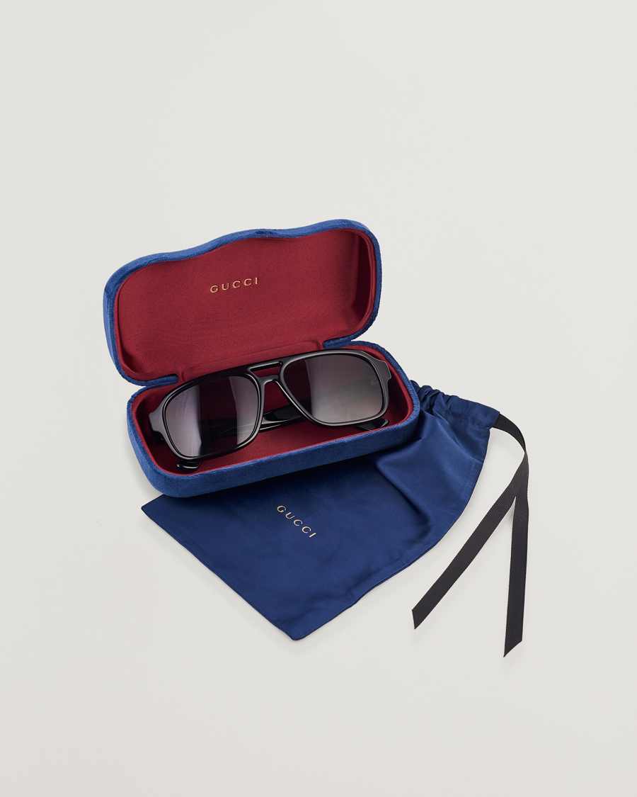 Herre | Solbriller | Gucci | GG1342S Sunglasses Black Smoke