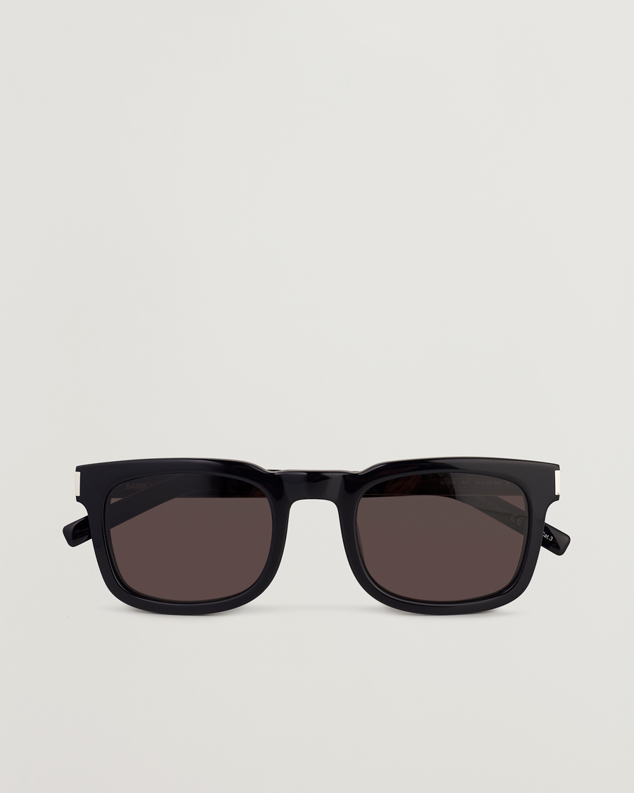 Herre |  | Saint Laurent | SL 581 Sunglasses Black/Silver