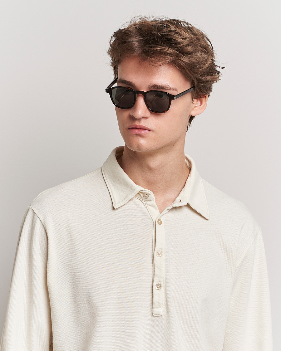 Herre | Tilbehør | Saint Laurent | SL 549 SLIM Sunglasses Havana