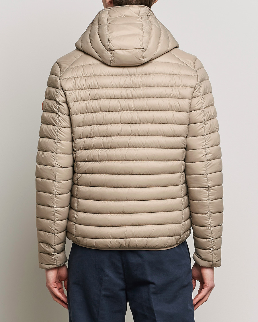 Herre | Jakker | Save The Duck | Duffy Lightweight Padded Hood Jacket Dune Beige
