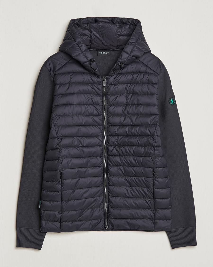 Herre | Jakker | Save The Duck | Murilo Hybrid Hood Jacket Black