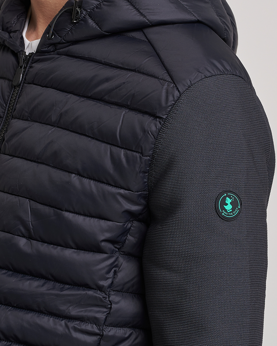 Herre | Jakker | Save The Duck | Murilo Hybrid Hood Jacket Black