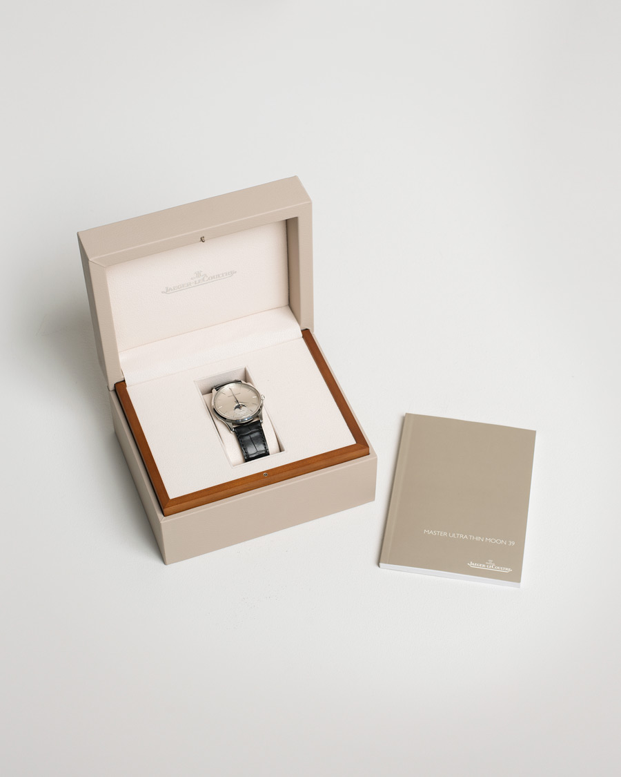 Herre | Pre-Owned & Vintage Watches | Jaeger-LeCoultre Pre-Owned | Master Ultra Thin Moon39 176.8.64S Steel Silver