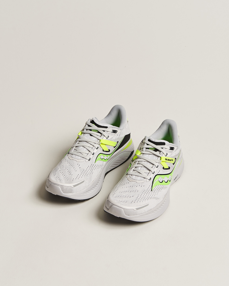 Herre | Running | Saucony | Guide 16 Running Sneakers Fog/Slime