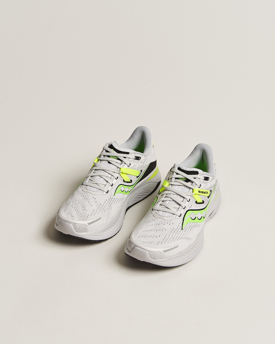 Herre | Saucony | Saucony | Guide 16 Running Sneakers Fog/Slime