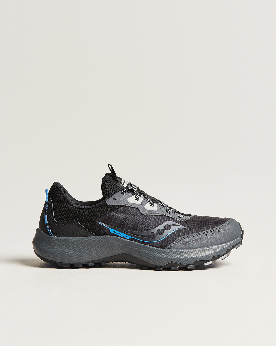 Herre | Saucony Aura TR GTX Winter Sneaker Shadow/Black | Saucony | Aura TR GTX Winter Sneaker Shadow/Black