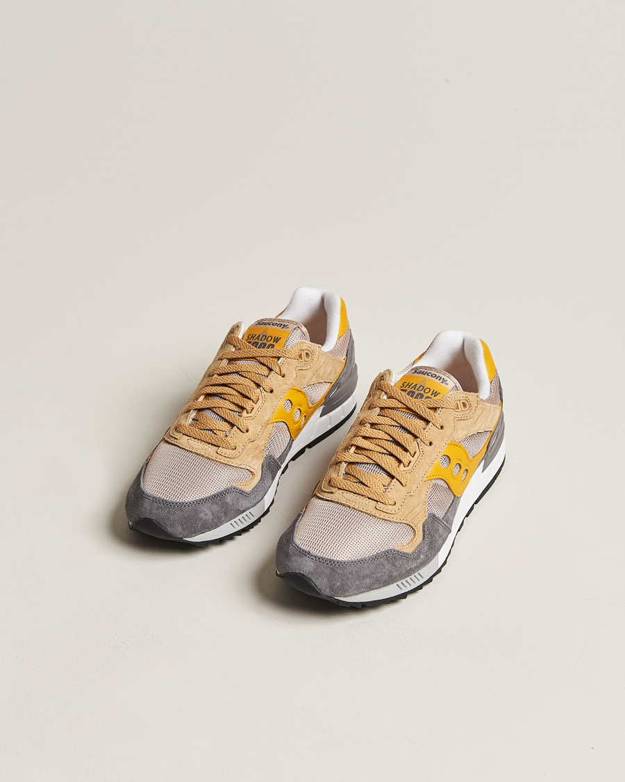 Herre | Vandresko | Saucony | Shadow 5000 Sneaker Grey/Yellow