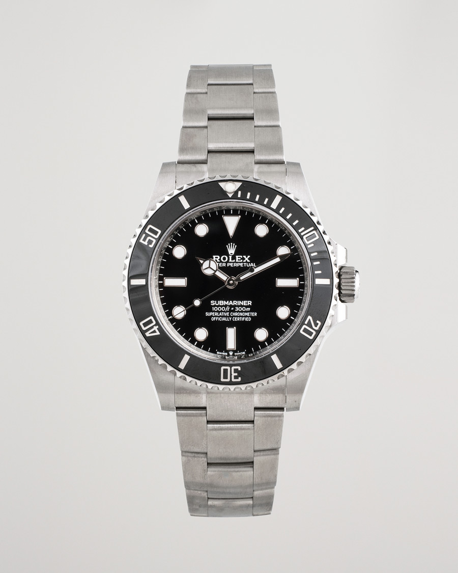 Herre | Pre-Owned & Vintage Watches | Rolex Pre-Owned | Submariner 124060 Oyster Perpetual Steel Black