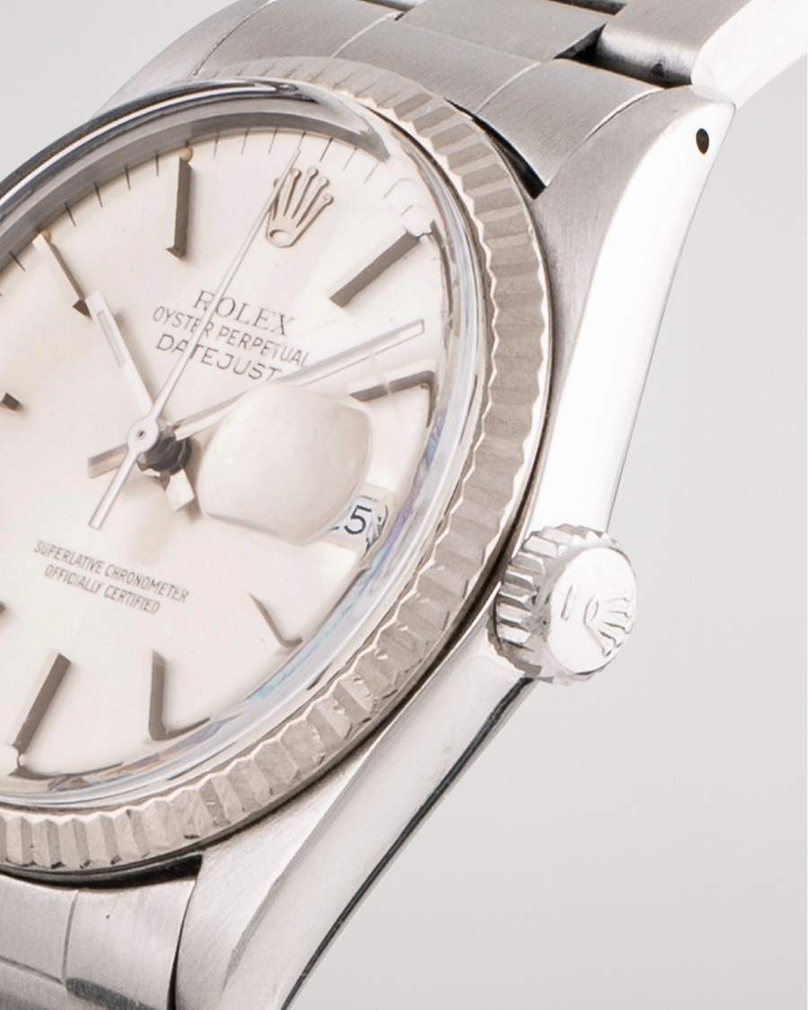 Herre | Rolex Pre-Owned Datejust 16014 Oyster Perpetual Steel Silver Steel Silver | Rolex Pre-Owned | Datejust 16014 Oyster Perpetual Steel Silver Steel Silver