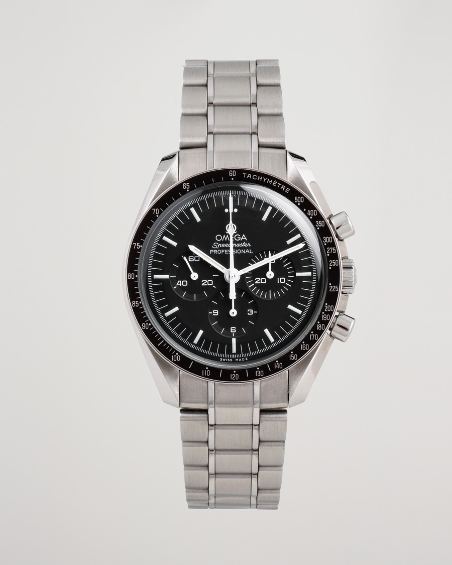 Herre | Pre-Owned & Vintage Watches | Omega Pre-Owned | Speedmaster Moonwatch PRO 005 Steel Black