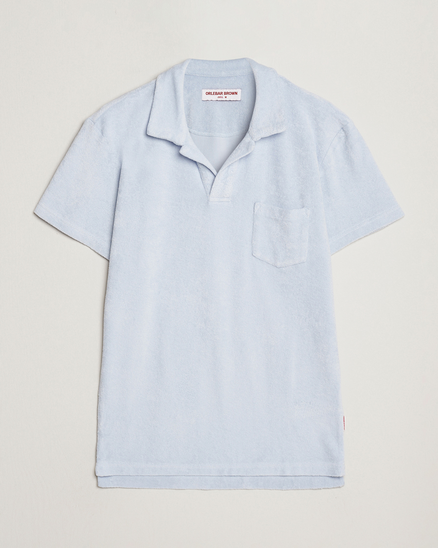 Herre | Polotrøjer | Orlebar Brown | Terry Polo Light Island Sky