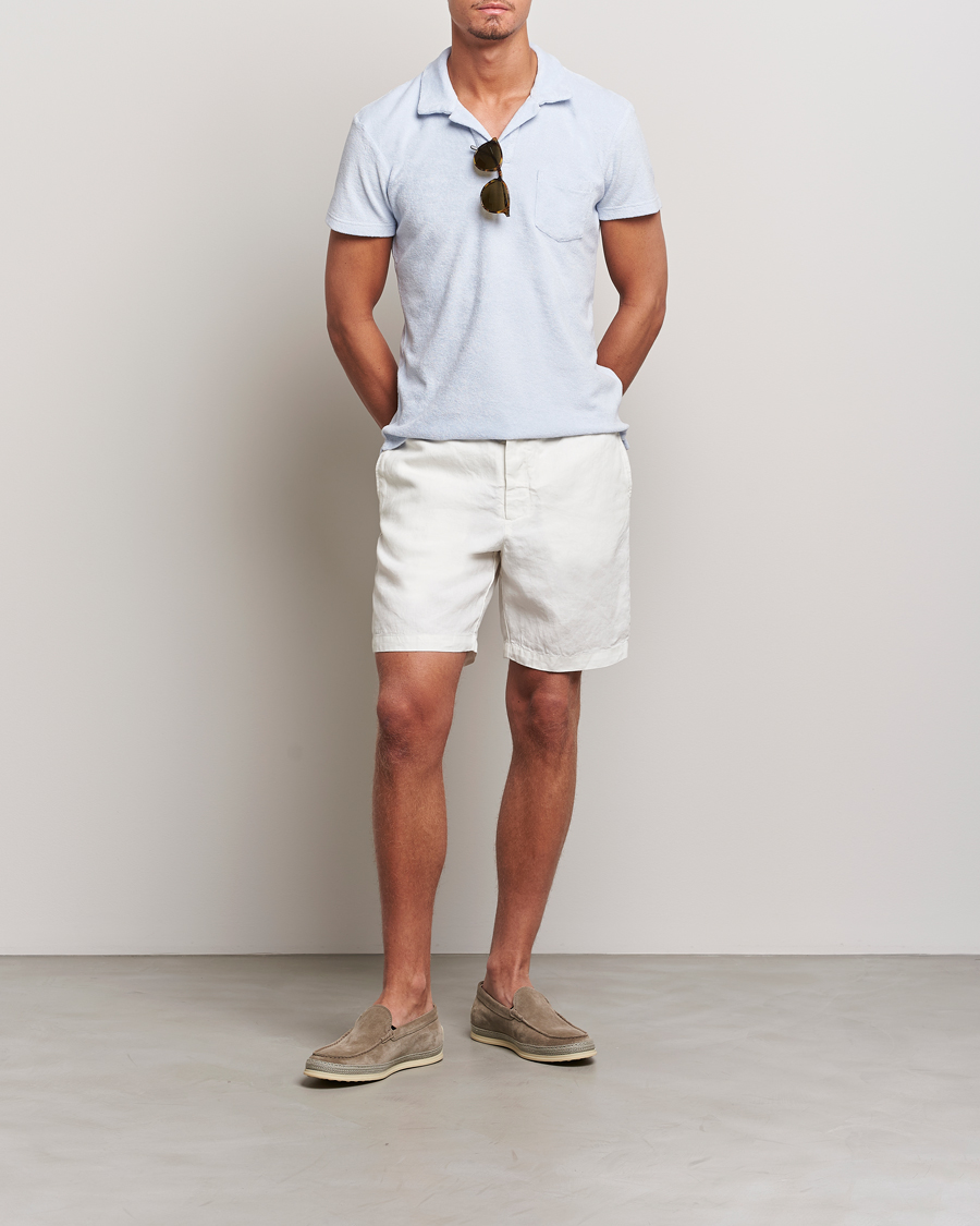 Herre | Polotrøjer | Orlebar Brown | Terry Polo Light Island Sky