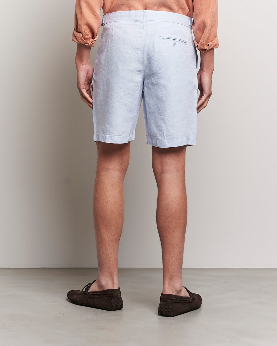 Herre | Shorts | Orlebar Brown | Norwich Linen Shorts Light Island Sky