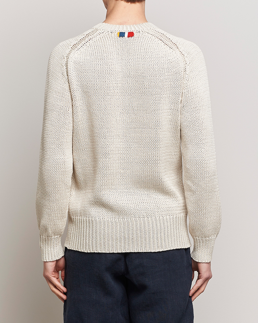 Herre | Trøjer | Orlebar Brown | Lippen Organic Cotton Sweatshirt White Sand