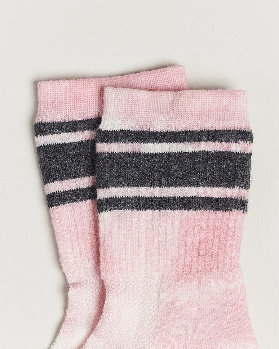 Herre | Tøj | Satisfy | Merino Tube Socks  Rock Salt Tie Dye