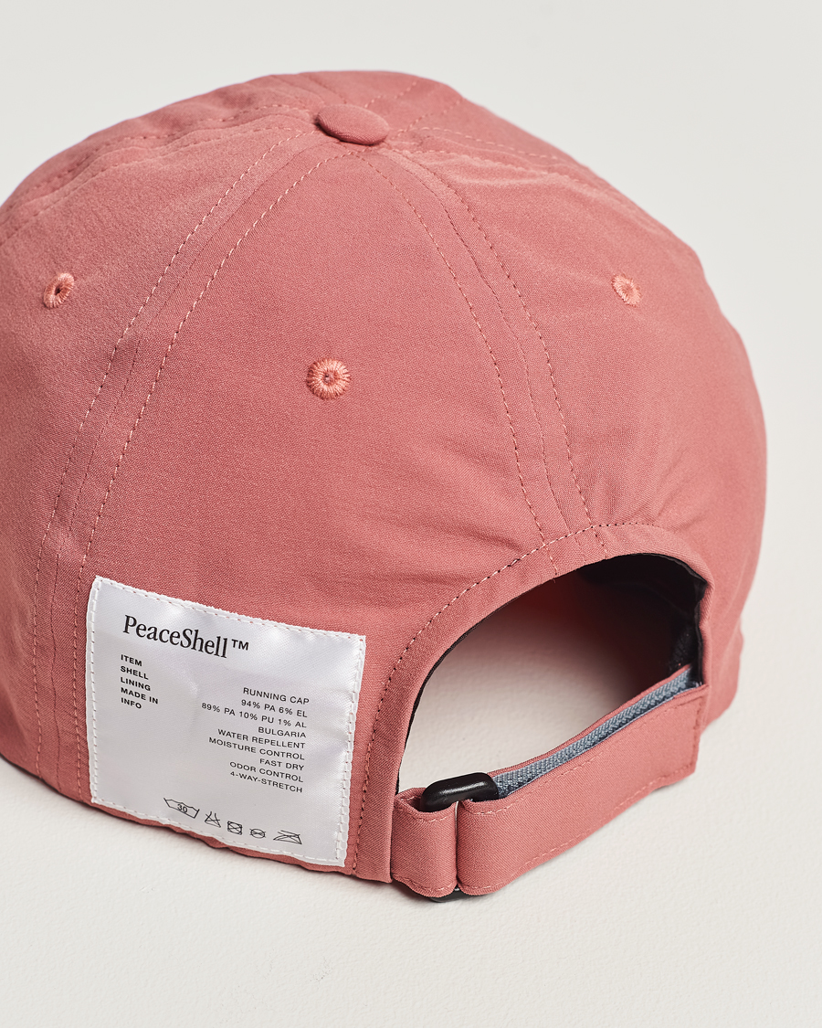 Herre | Satisfy PeaceShell Running Cap Desert Pink | Satisfy | PeaceShell Running Cap Desert Pink