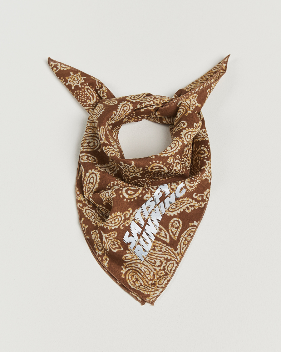 Herre | Satisfy Japanese Cotton Bandana Brown | Satisfy | Japanese Cotton Bandana Brown