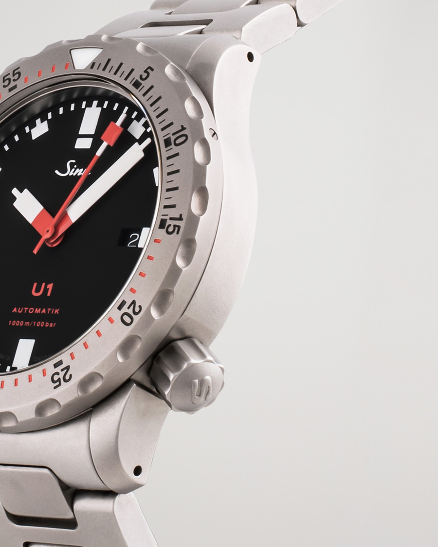 Herre | Pre-Owned & Vintage Watches | Sinn Pre-Owned | Diving U1 1010.010 Steel Black