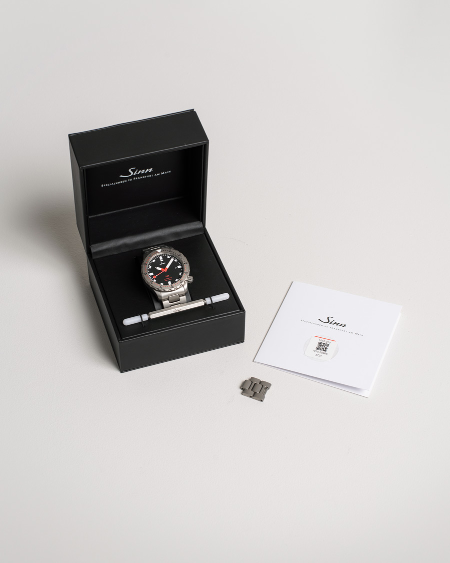 Herre | Pre-Owned & Vintage Watches | Sinn Pre-Owned | Diving U1 1010.010 Steel Black