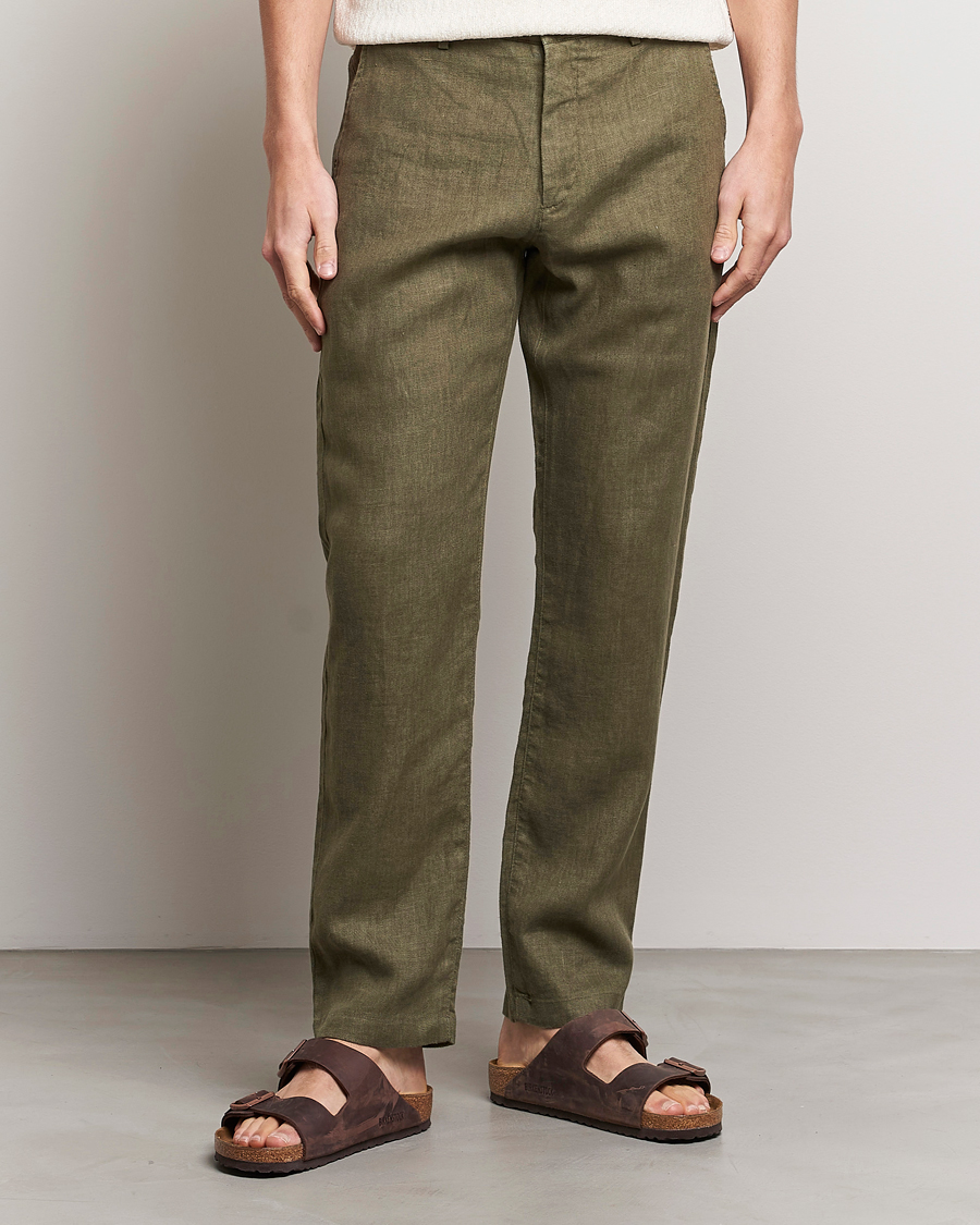 Herre |  | NN07 | Karl Linen Trousers Army