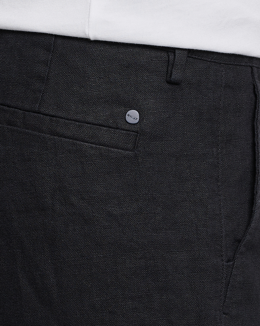 Herre | Bukser | NN07 | Karl Linen Trousers Black