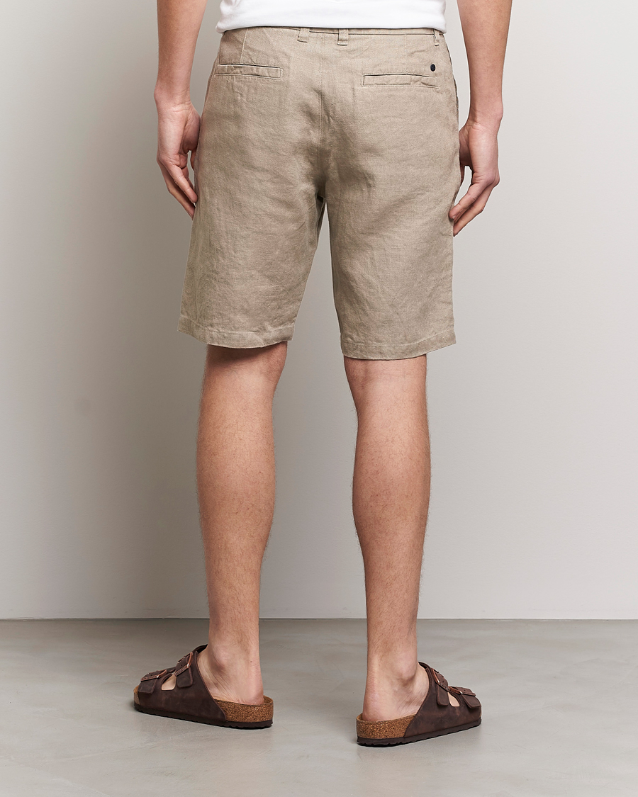 Herre | Shorts | NN07 | Crown Linen Shorts Greige