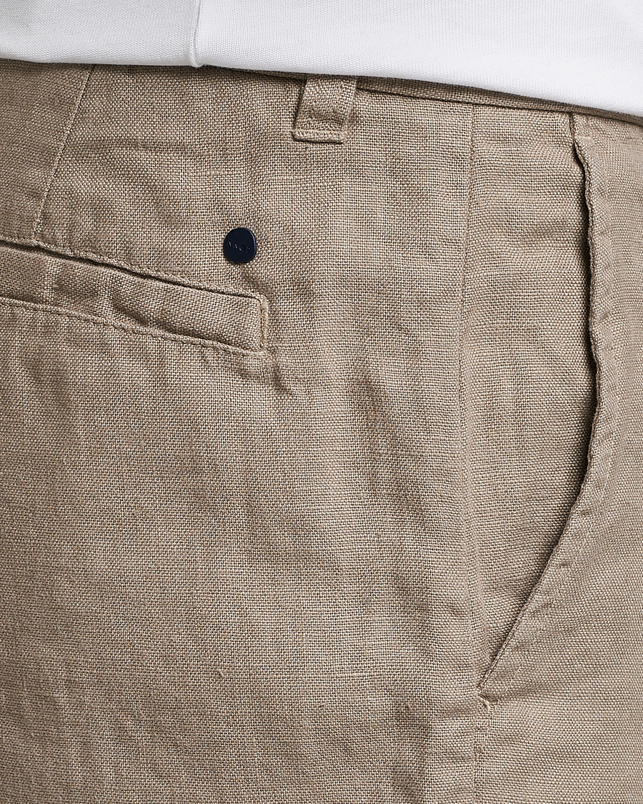 Herre | Shorts | NN07 | Crown Linen Shorts Greige