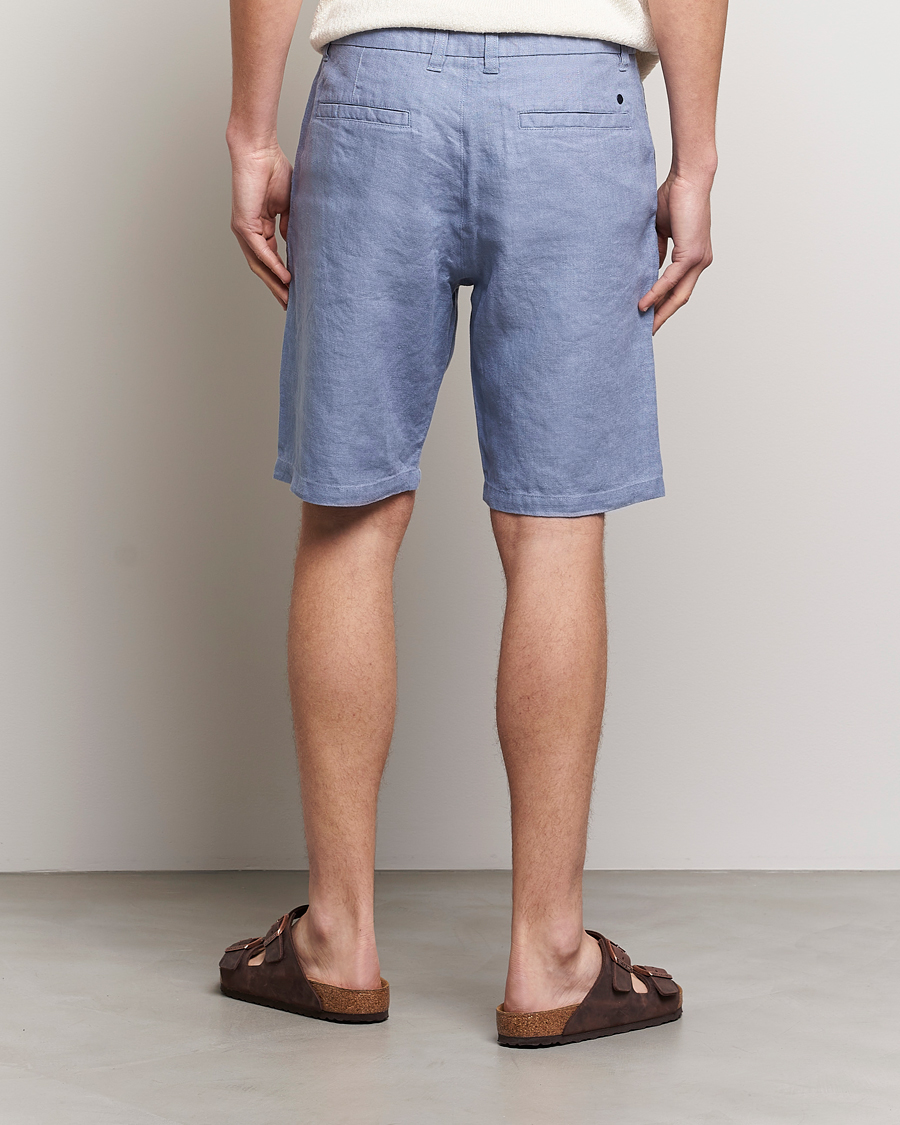 Herre | Shorts | NN07 | Crown Linen Shorts Dust Blue
