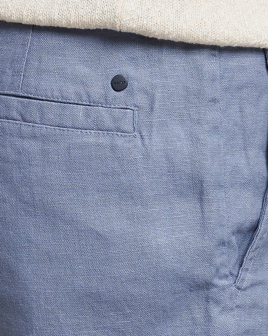 Herre | Shorts | NN07 | Crown Linen Shorts Dust Blue